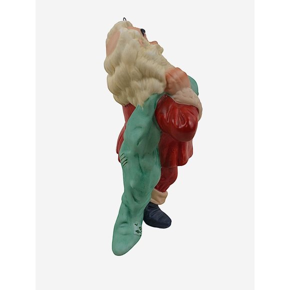 Hallmark Cards Favorite Santa Ornament Hand Painted Fine Porcelain 1987 No Box - Picture 6 of 7